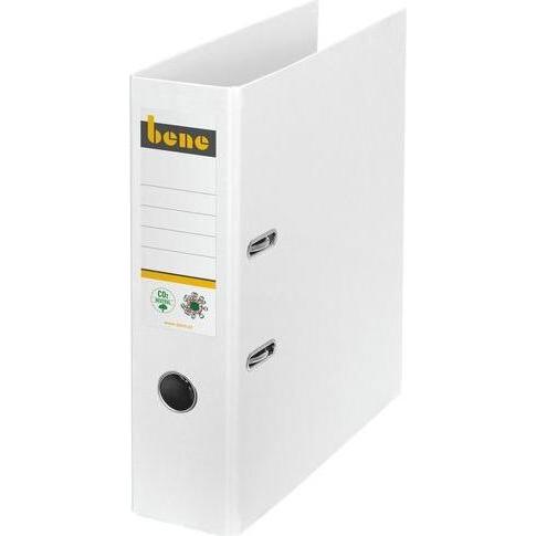 Thumbnail - Bene, Ordner, No.1 Ordner weiss stabile Pappe 8,0 cm DIN A4 (A4, 80 mm)