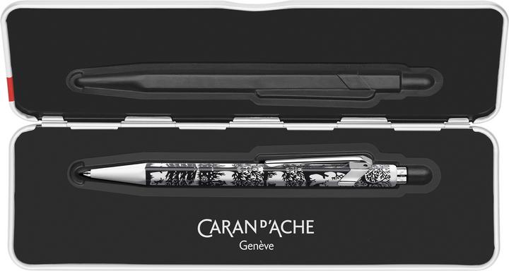 Immagine prodotto Caran d'Ache 849 Scherenschnitt mit Etui (Nero, Argento, 1 x)