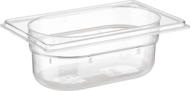 Actual product image APS GN container polycarbonate (GN 1/9, 0.60 l)