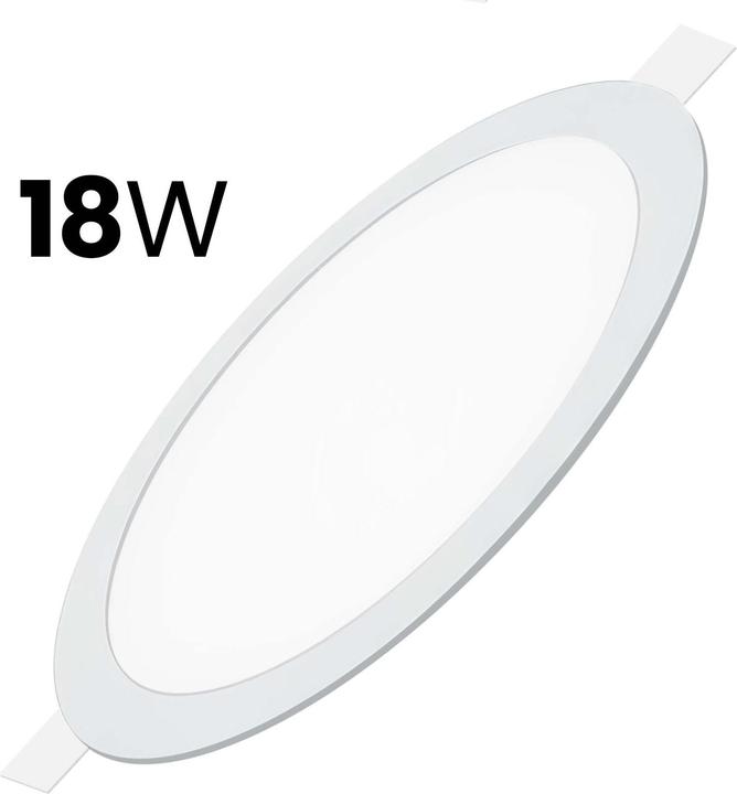 Produktbild Avizar Rundes LED Einbaupanel 18W 22cm