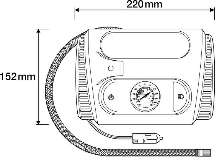 Produktbild Osram OTI2110 Kompressor TYREinflate 2110
