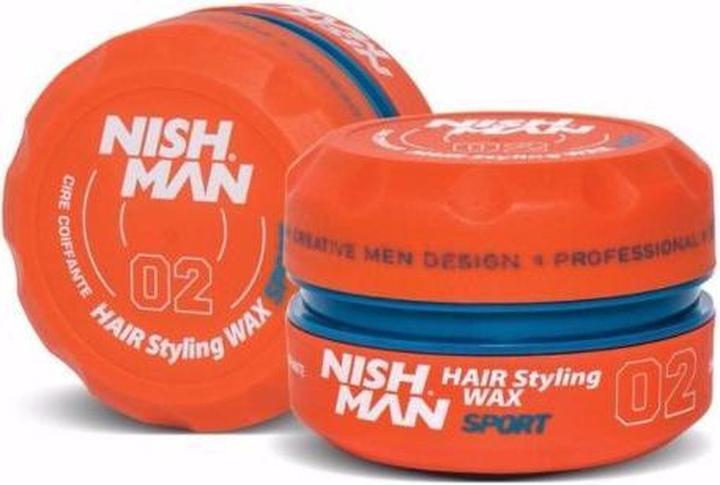 Immagine prodotto Nishman Hair Styling Gel Wax Orange (Gel per capelli)