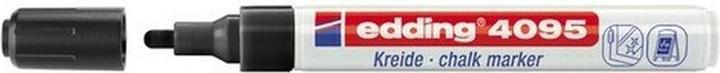 Image du produit Edding Marqueurs craie liquide 4095 noir (10 pièces) (Noir, 3 mm, 10 x)