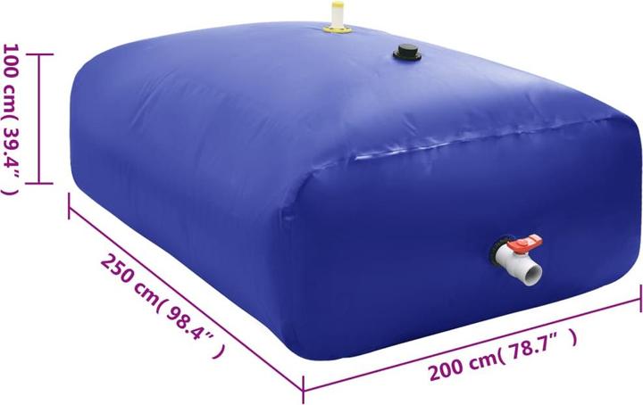 Actual product image vidaXL Wassertank (5000 l)