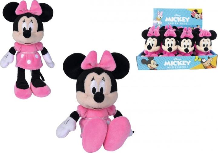 Actual product image Simba 6315870246Y12 - Peluche Disney Minnie abito fucsia cm 20 (20 cm)