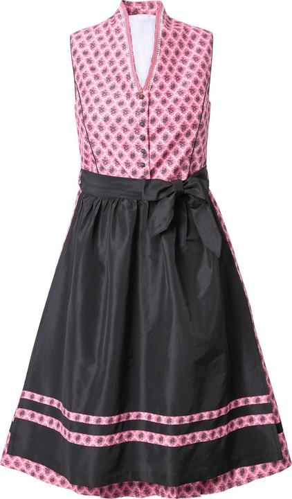 Actual product image Ulla Popken Ornamental Print Goblet Collar Dirndl (62)