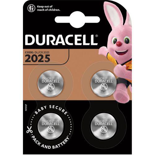 Actual product image Duracell CR2025 (4 pcs., CR2025, 165 mAh)