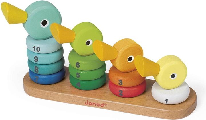 Actual product image Janod Stacking game duck family