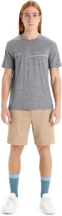 Image du produit Icebreaker Mérino Tech Lite II SS Tee Cadence Paths (M)