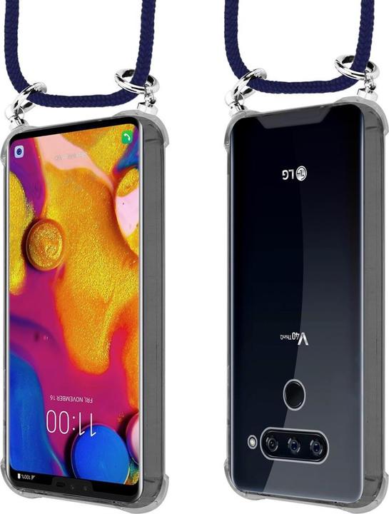 Produktbild Cadorabo TPU Handy Kette SILBER Cover