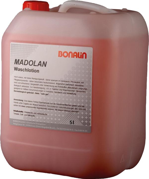 Image du produit Bonalin Savon liquide Madolan Version du contenant : Bidon Contenu : 5 l (Savon liquide, 5000 ml)