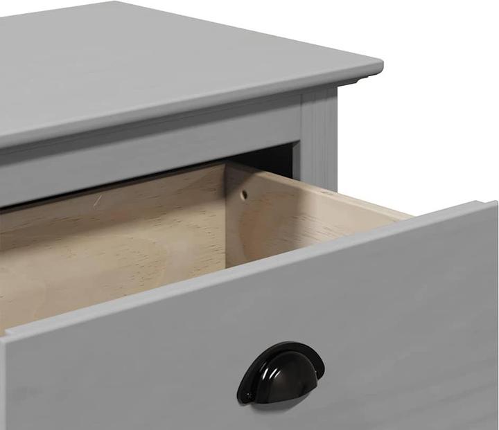 Produktbild vidaXL Flurbank BODO Grau 114x40x45 cm (114 cm)