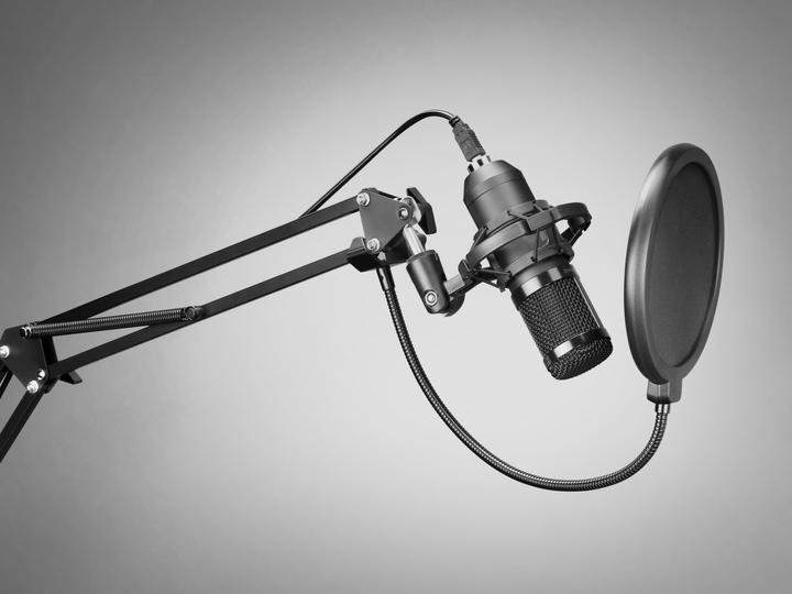 Image du produit Mars Gaming Microphone MMicPro avec bras de montage (Noir)