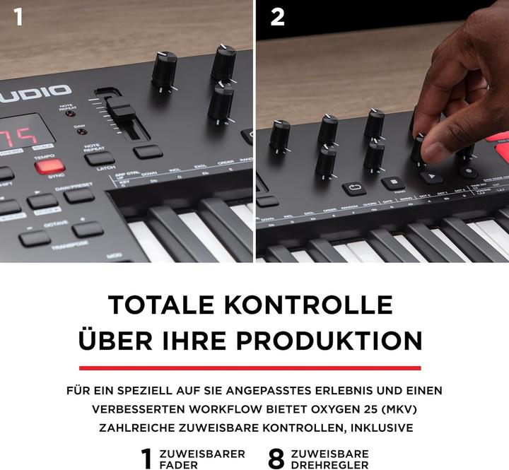 Image du produit M-Audio Oxygen 25 MKV (Clavier)