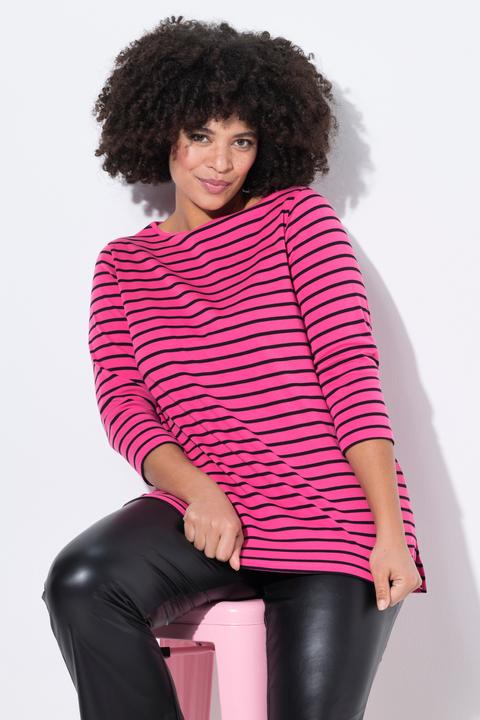 Produktbild Angel of Style T-Shirt, Classic Fit, Ringel, 3/4-Ärmel (44)
