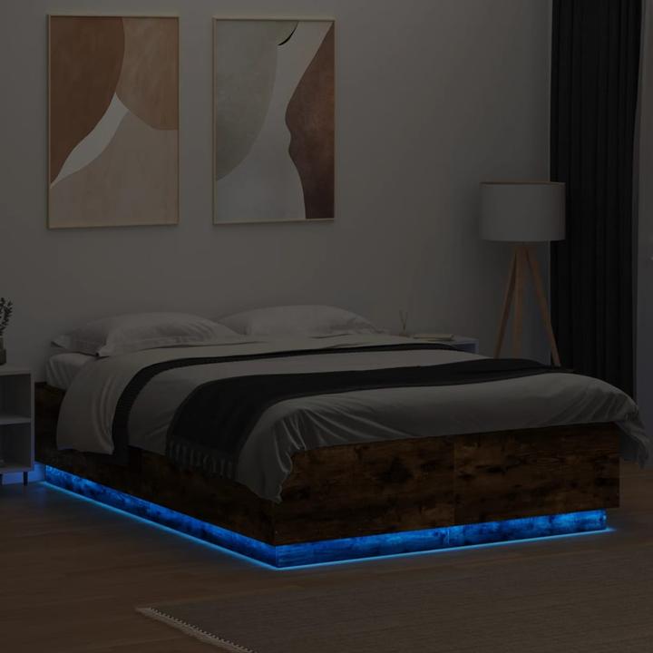 Image du produit VidaXL Cadre de lit avec LED 120 x 200cm (120 x 200 cm)