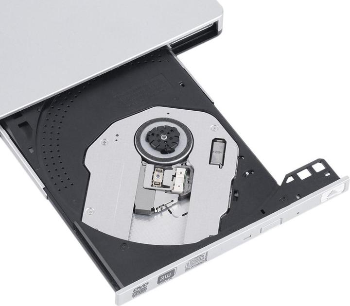 Immagine prodotto Apfelkiste Masterizzatore esterno Slim USB 3.0 CD DVD-RW (Masterizzatore DVD, Masterizzatore CD)