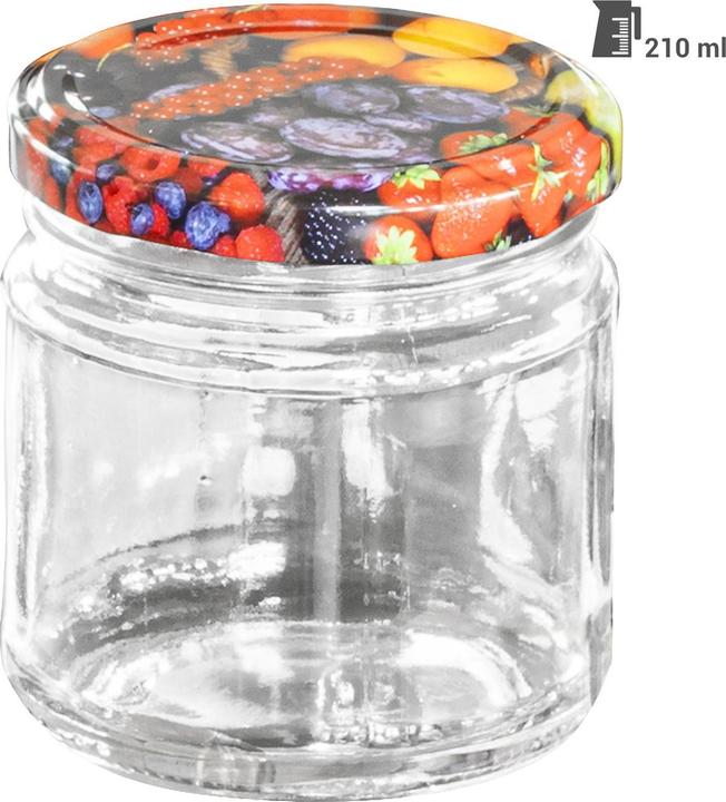 Produktbild Chef Einmachgläser mit Schraubdeckel (18 Stk., 0.21 l)