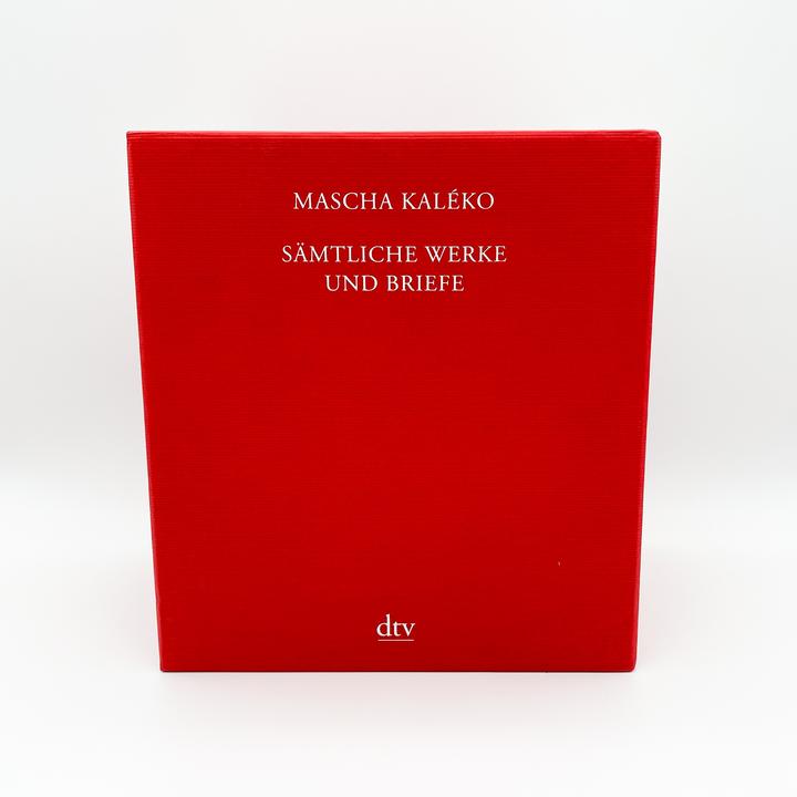 Produktbild Sämtliche Werke und Briefe in vier Bänden (Deutsch, Mascha Kaléko, 2012)