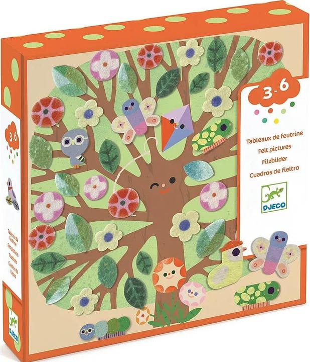 Djeco Filzbilder Jahreszeiten