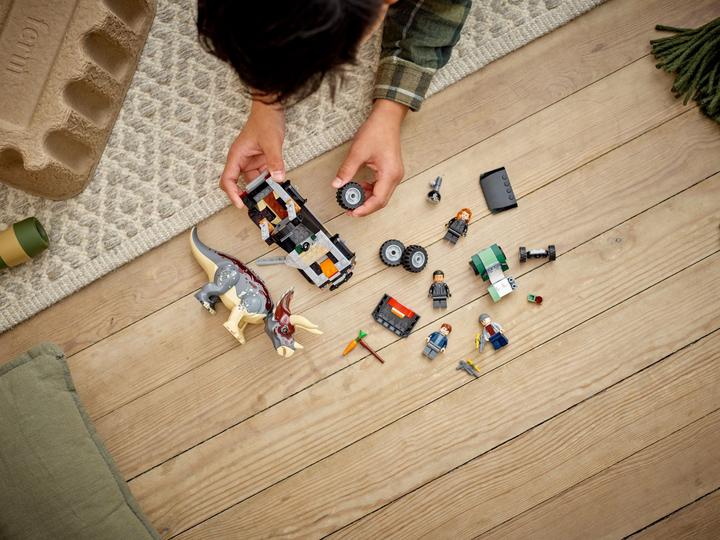 Actual product image LEGO Jurassic World End-Of-Live Set Triceratops-Angriff - 76950 NEU! Teile 320x (76950)