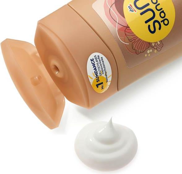 Actual product image dm Sundance Teint (Self-tanning towel, 200 ml)