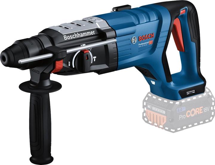 Produktbild Bosch Professional Akku-Bohrhammer mit SDS plus GBH 18V-28 DC mit 1 Zus.Handgr., Tiefenanschlag