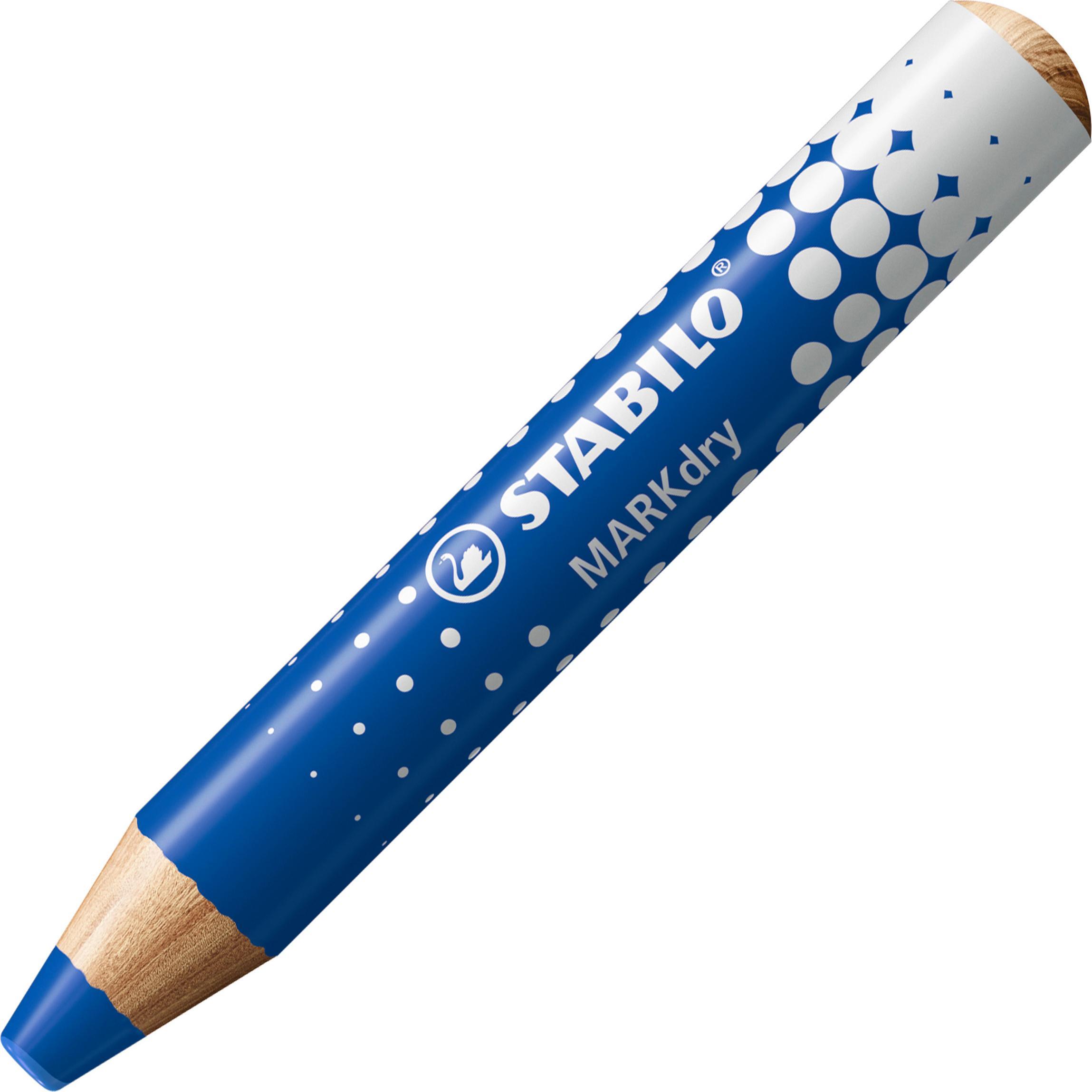 Thumbnail - STABILO, Marker, MARKdry Whiteboardmarker blau (Blau, 5 mm, 1 x)
