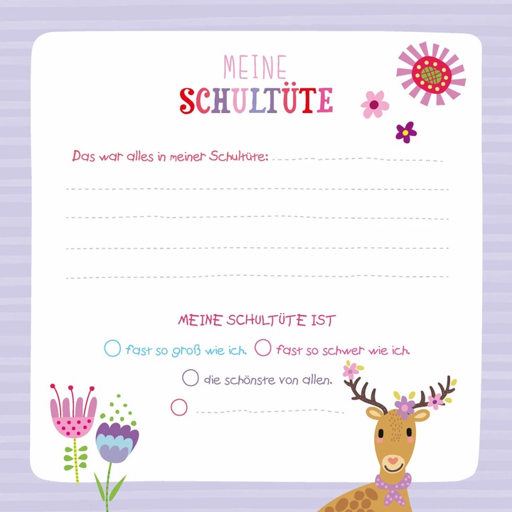 Produktbild Ab heute bin ich Schulkind (22 x 22 cm)