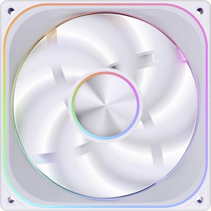Actual product image Jonsbo ZA-140W PWM-Lüfter, ARGB - 140mm, weiss (140 mm, 1x)