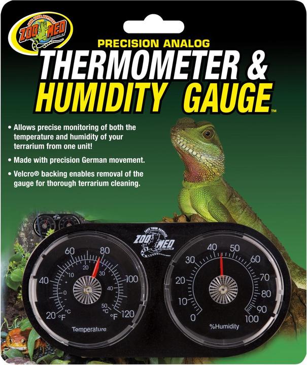 Actual product image Zoo Med Thermo and hygrometer