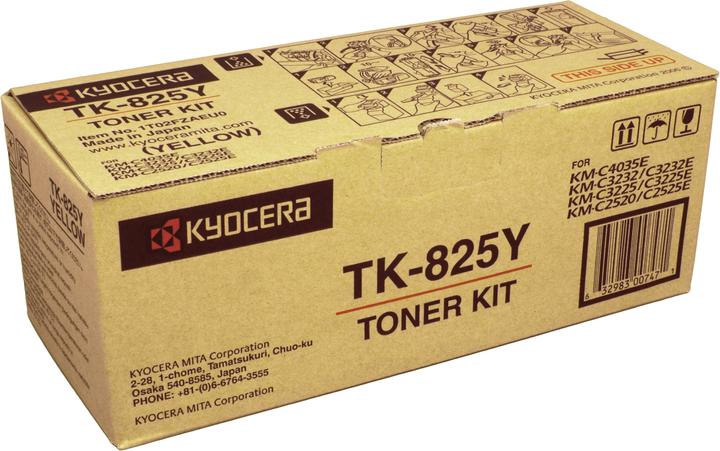 Actual product image Kyocera Tk-825y (Y)