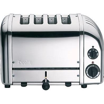 Dualit 4 Slot Toaster poliert, Toaster, Silber