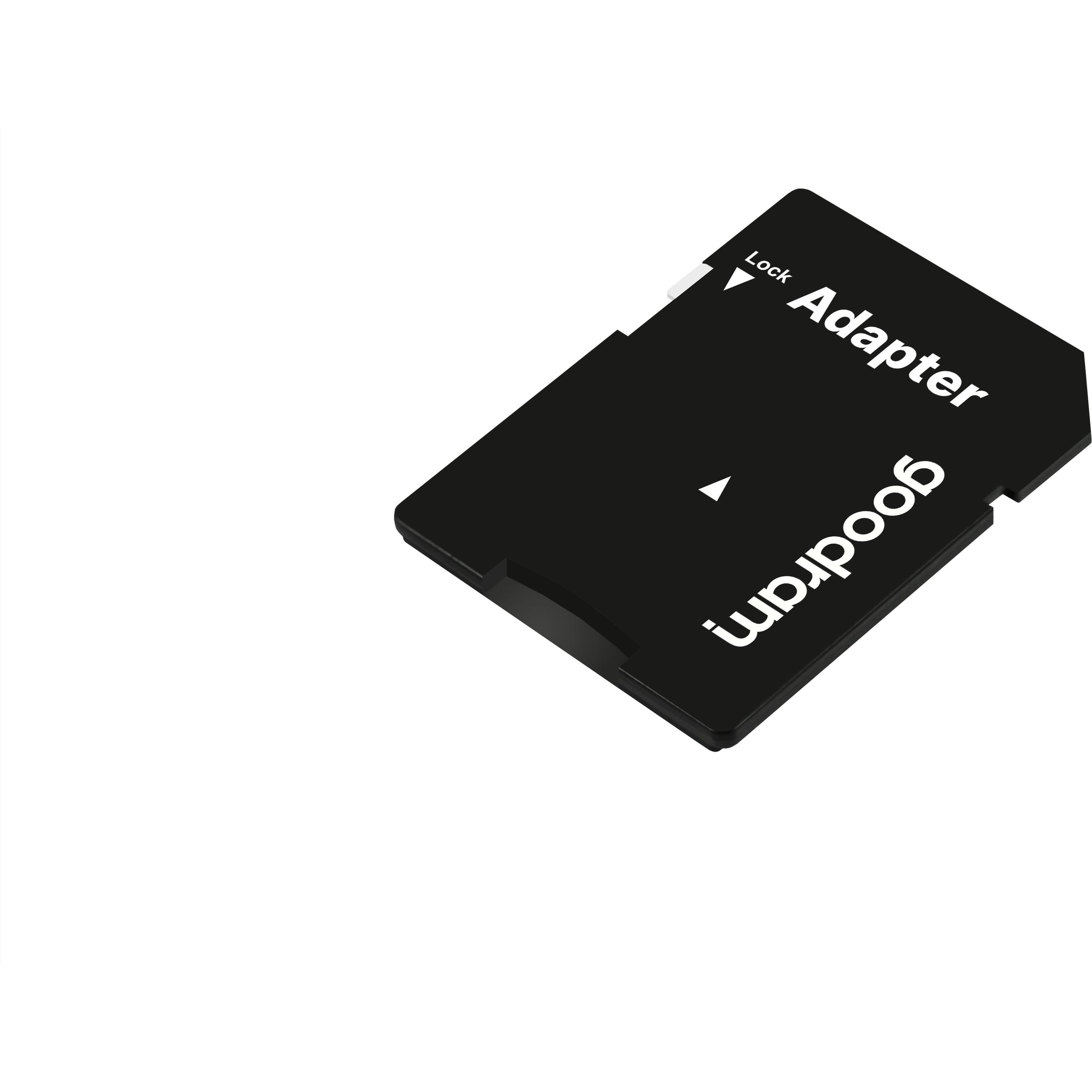 Goodram Microcard M1AA (32 GB, microSDHC, U1, UHS-I), Speicherkarte, Schwarz