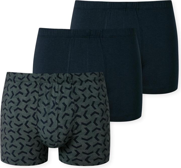 Immagine prodotto Schiesser 3 confezioni di pantaloncini / pantaloni in cotone organico 95/5 Essentials Retro (XXL, confezione da 3)