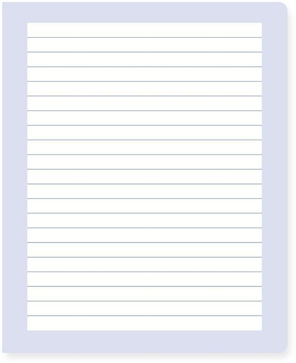 Produktbild Ursus Schulheft C.2 19.5 x 24 cm quart, Liniert, Blau (19.5 x 24 cm, Liniert, Weicher Einband)