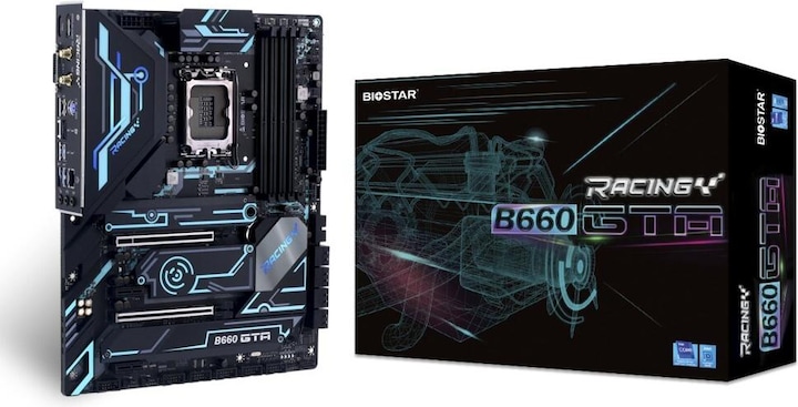 Biostar B660GTA (LGA 1700, Intel B660, ATX)
