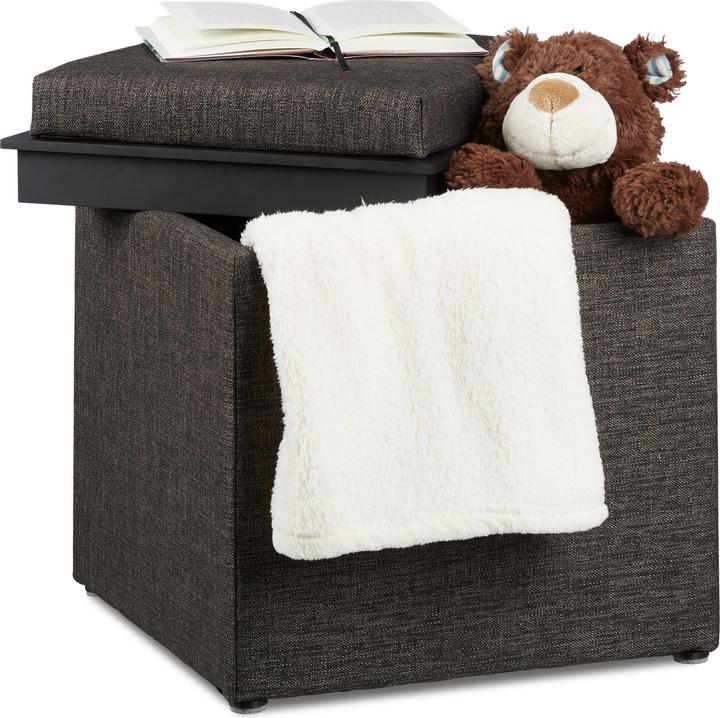 Immagine prodotto Relaxdays Pouf con 2 cassetti