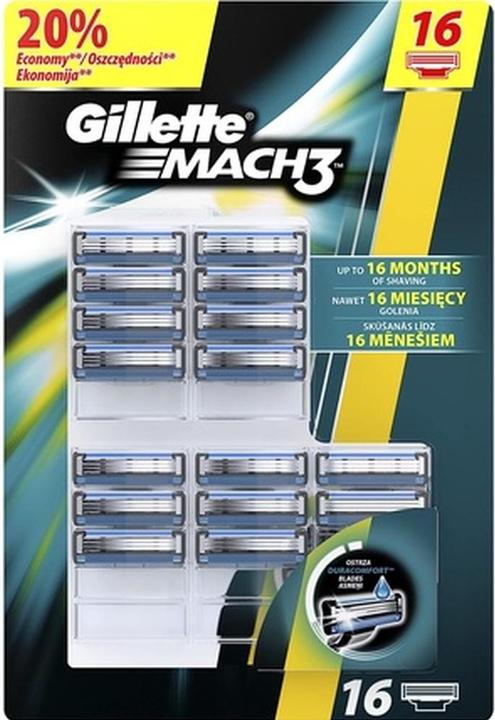 Produktbild Gillette Mach3 16ml Rasiermesser für Männer (16 x)