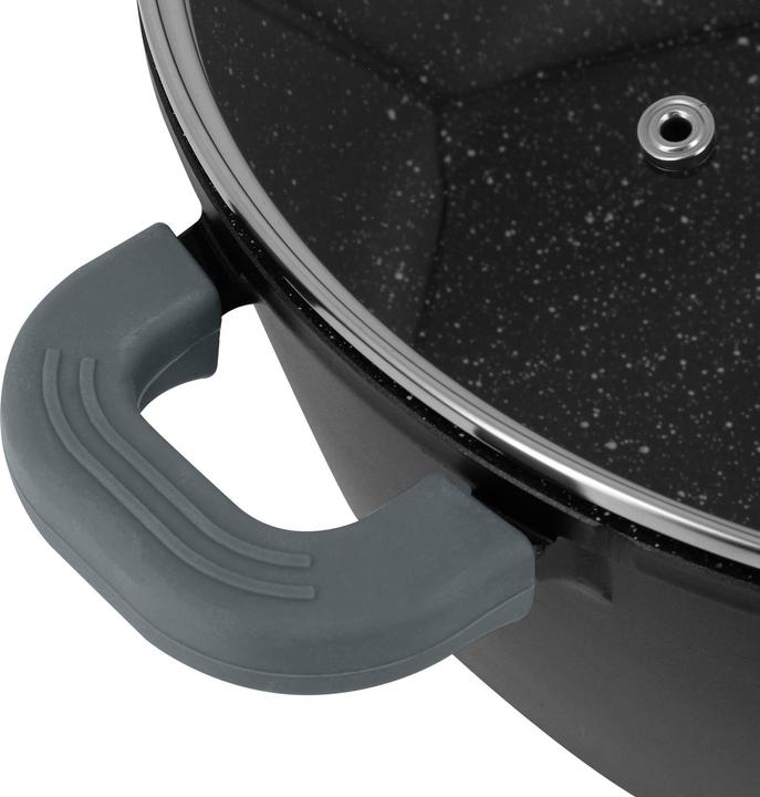 Actual product image Cheffinger Induction pot 32cm with lid (Casserole + Stewpot, Chrome steel, 32 x 24 cm)