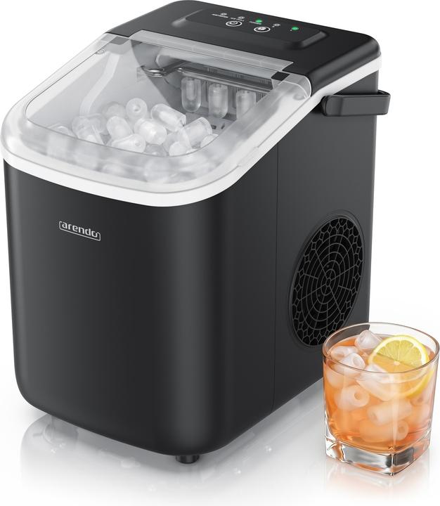 Eiswürfelmaschine, Ice Maker, Eiswürfelbereiter, max. 12kg Eiswürfe pro Tag, 1,1L