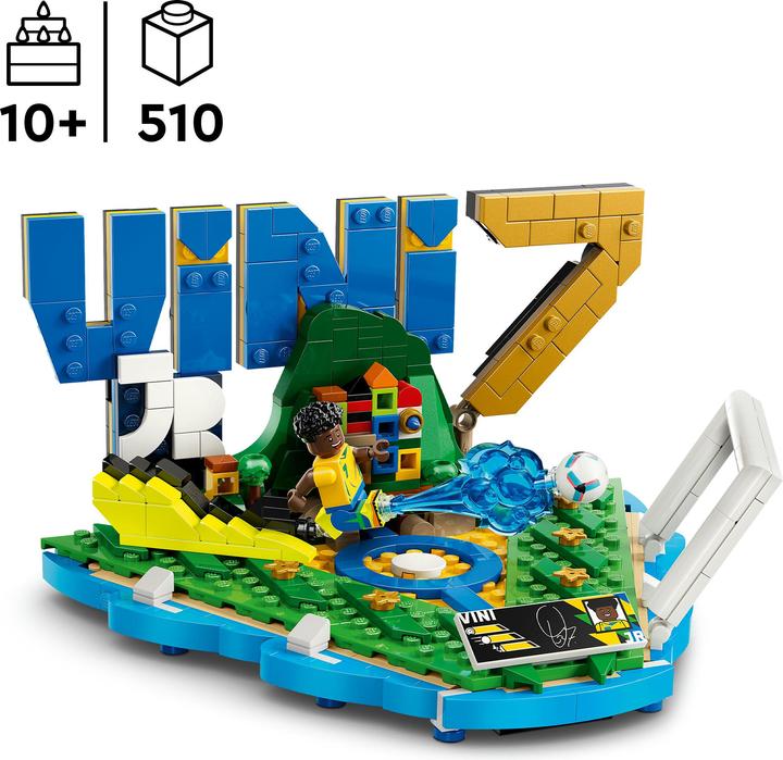 Image du produit LEGO Vini Jr. - Faits marquants du football (43027, LEGO Editions)
