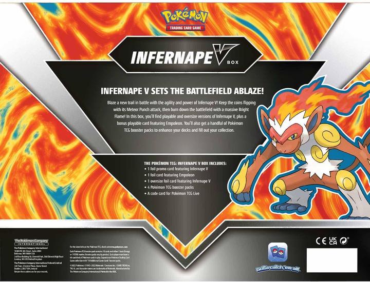 Immagine prodotto Pokémon Infernape V Box (Inglese, Pacchetto Booster)