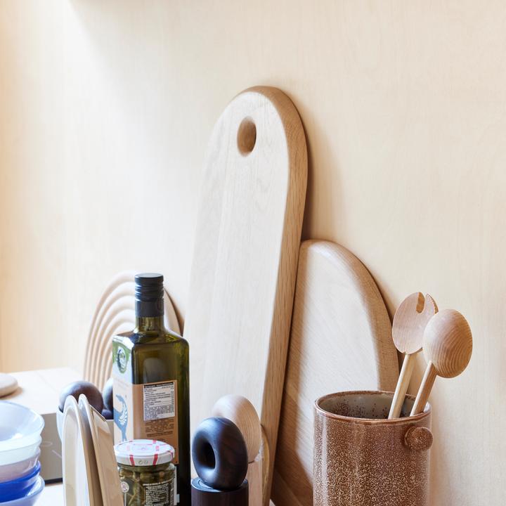 Image du produit OYOY Living Moulin à poivre Hoop 16.5 cm, marron foncé (Poivre)