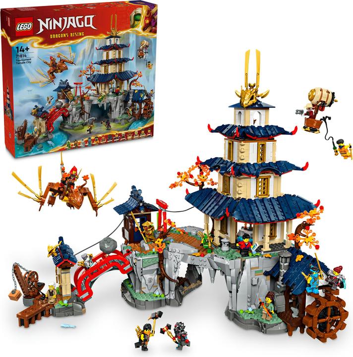 Produktbild LEGO Turnier-Tempelstadt (71814, LEGO Ninjago, LEGO Seltene Sets)