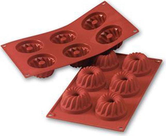 Produktbild Martellato Silikonform Gugelhöpfe modern (7 cm)