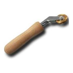 Leister 106.972 Andrückrolle Ø 28 x 6 mm, Messing kugelgelagert (25285827)