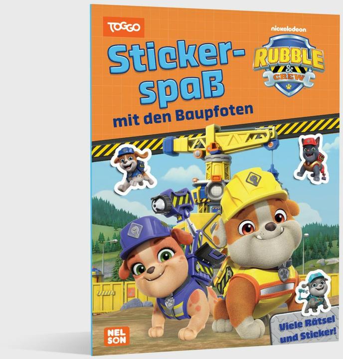 Produktbild Rubble & Crew: Stickerspass mit den Baupfoten