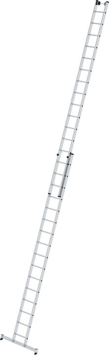 Produktbild Munk Sprossen-Schiebeleiter 2-teilig mit nivello-Traverse 2x16 Sprossen (Anlegeleiter)