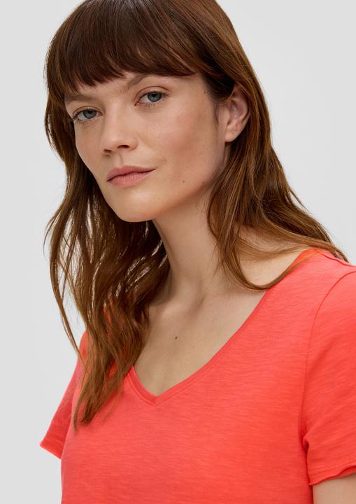 Produktbild S.Oliver T-Shirt T-Shirt mit V-Ausschnitt (34)